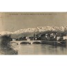 ABAO 38 - Isère [38] Grenoble - Le Pont de l'Hôpital et la Chaîne des Alpes.