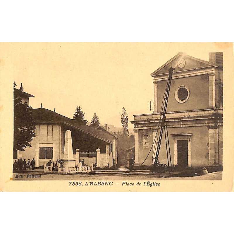ABAO 38 - Isère [38] L'Albenc - Place de l'Eglise.
