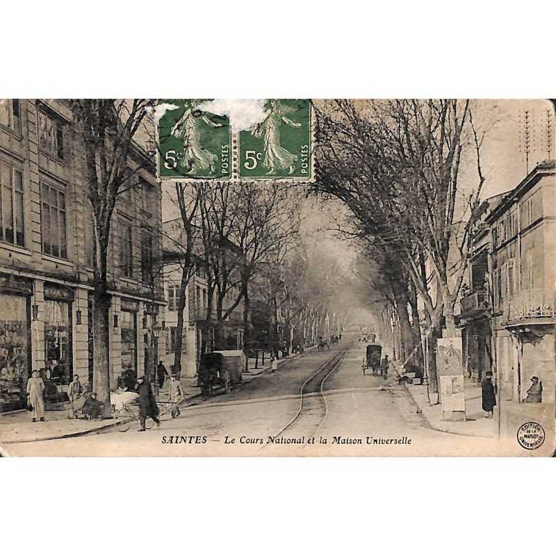 ABAO 17 - Charente-Maritime [17] Saintes - Le Cours National et la Maison Universelle.