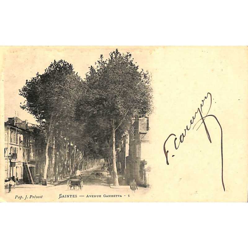 ABAO 17 - Charente-Maritime [17] Saintes - Avenue Gambetta.