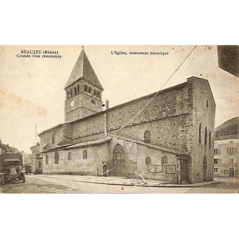 ABAO 69 - Rhône [69] Beaujeu - L'Eglise, monument historique.