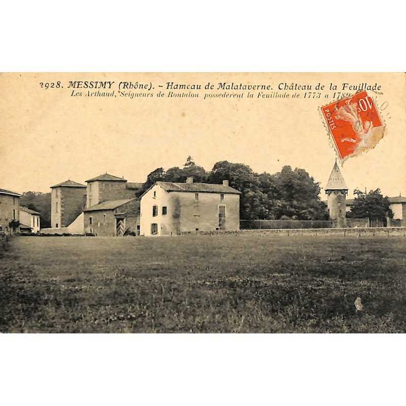 ABAO 69 - Rhône [69] Messimy - Hameau de Malataverne. Château de la Feuillade.