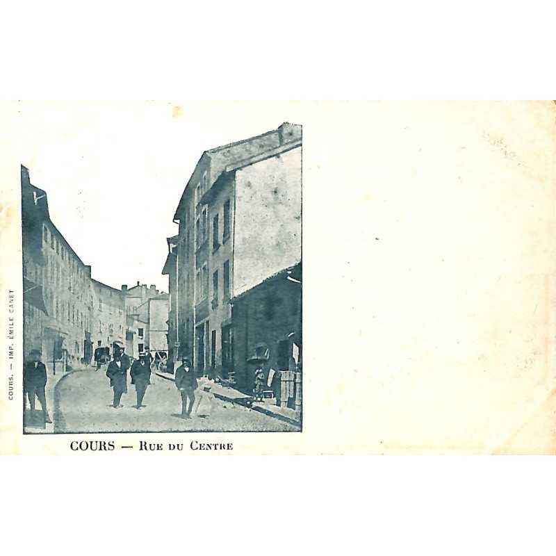 ABAO 69 - Rhône [69] Cours - Rue du Centre.