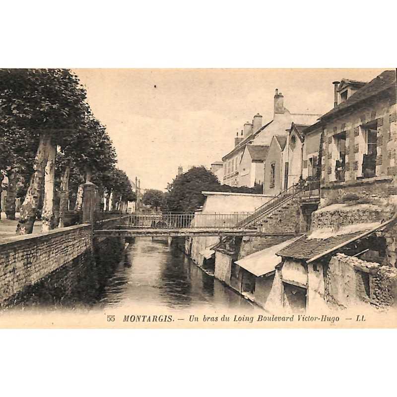 ABAO 45 - Loiret [45] Montargis - Un bras du loing Boulevard Victor Hugo.