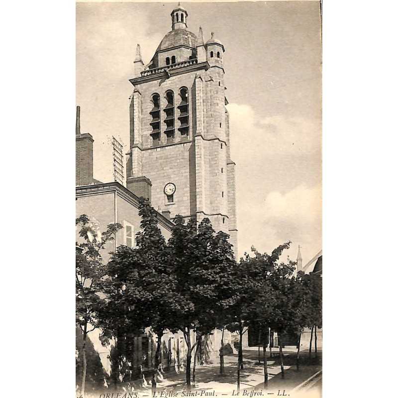 ABAO 45 - Loiret [45] Orléans - L'Eglise Saint-Paul. Le Beffroi.