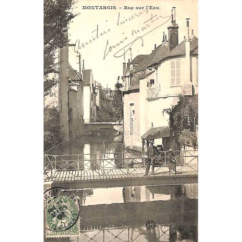 ABAO 45 - Loiret [45] Montargis - Rue sur l'Eau.