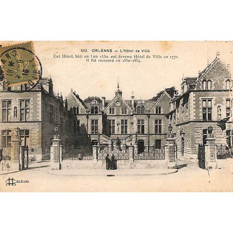 ABAO 45 - Loiret [45] Orléans - L'Hôtel de Ville.