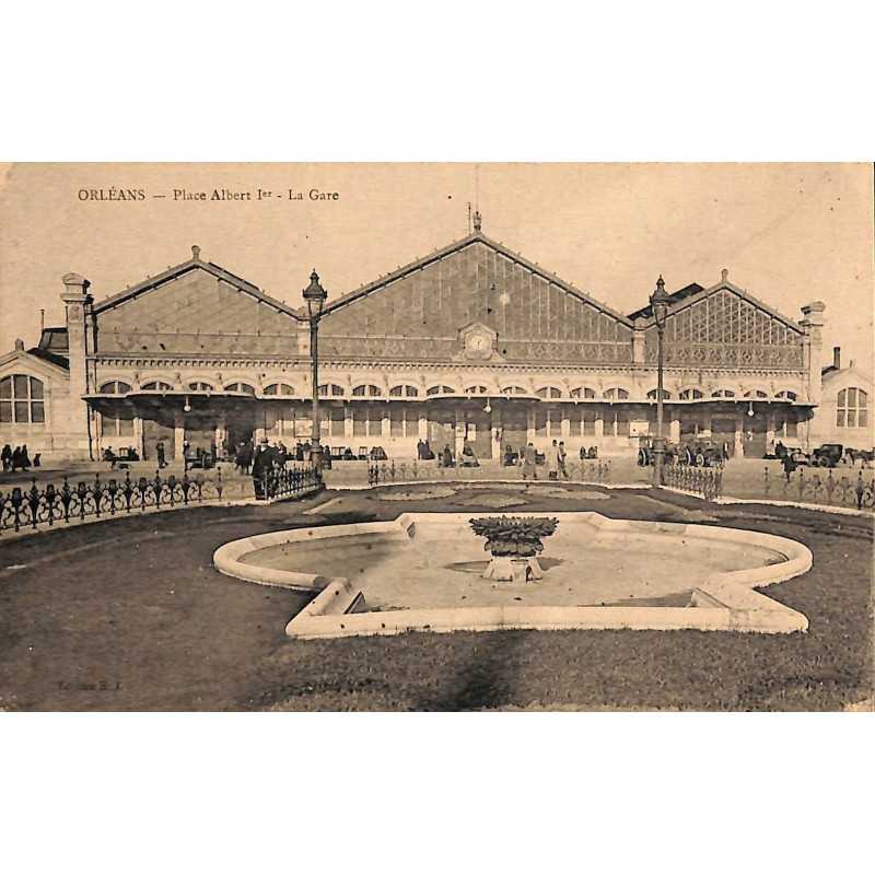 ABAO 45 - Loiret [45] Orléans - Place Albert Ier. La Gare.