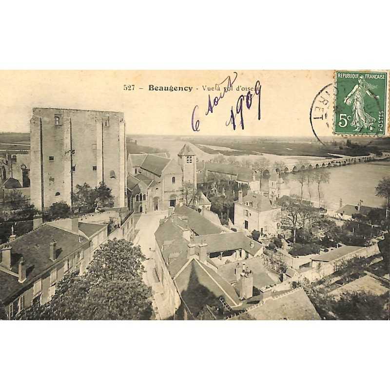 ABAO 45 - Loiret [45] Beaugency - Vue à vol d'oiseau.