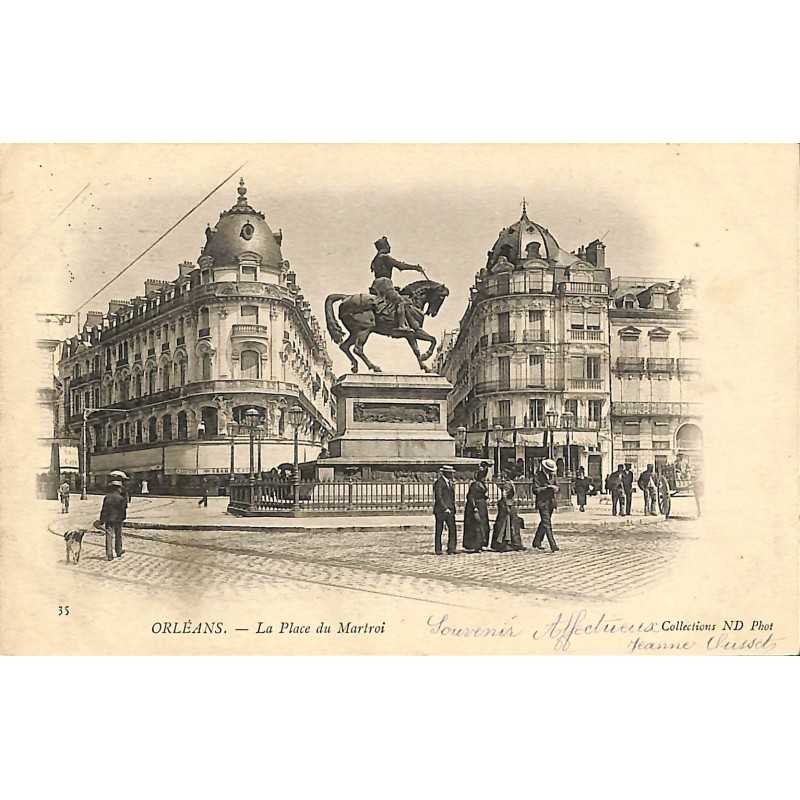 ABAO 45 - Loiret [45] Orléans - La Place du Martroi.