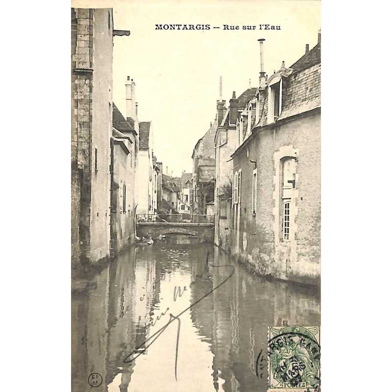 ABAO 45 - Loiret [45] Montargis - Rue sur l'Eau.