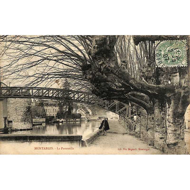 ABAO 45 - Loiret [45] Montargies - La Passerelle.