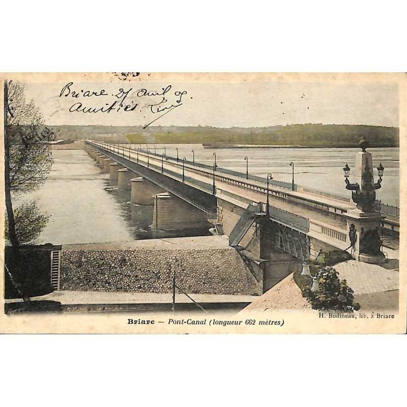 ABAO 45 - Loiret [45] Briare - Pont-Canal (longueur 662 mètres).