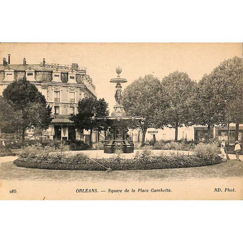 ABAO 45 - Loiret [45] Orléans - Square de la Place Gambetta.