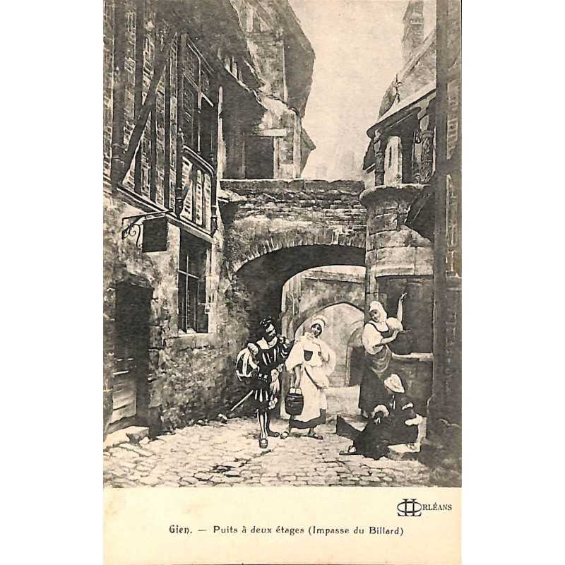 ABAO 45 - Loiret [45] Gien - Puits à deux étages (Impasse du Billard).