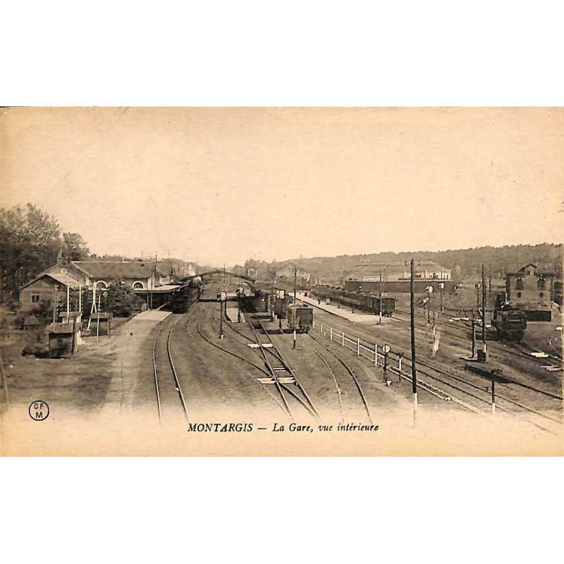 ABAO 45 - Loiret [45] Montargis - La Gare, vue intérieure.