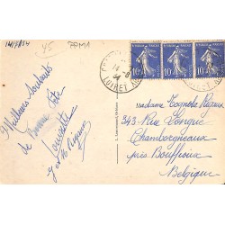 ABAO 45 - Loiret [45] Châtillon-Coligny - Vue générale. L'Eglise.