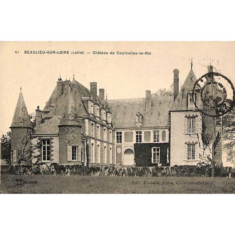 ABAO 45 - Loiret [45] Beaulieu-sur-Loire - Château de Courcelles-le-Roi.