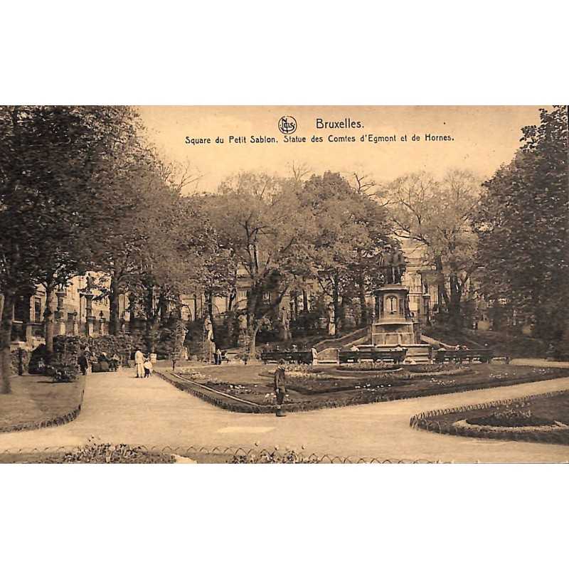 ABAO Bruxelles Bruxelles - Square du Petit Sablon. Statue des Comtes d'Egmont et de Hornes.