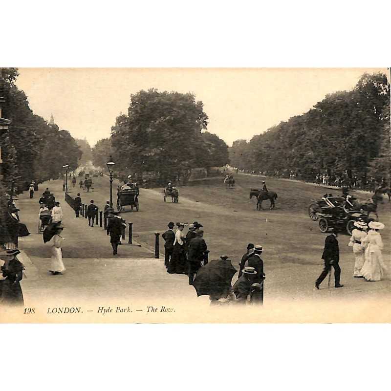 ABAO Royaume-Uni London - Hyde Park. The row.