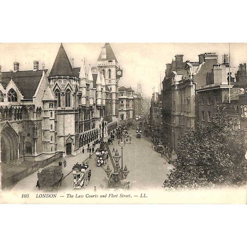 ABAO Royaume-Uni London - The law Courts and Fleet Street.