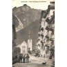 ABAO 74 - Haute Savoie [74] Chamonix - Place de l'Eglise et le Brévent.