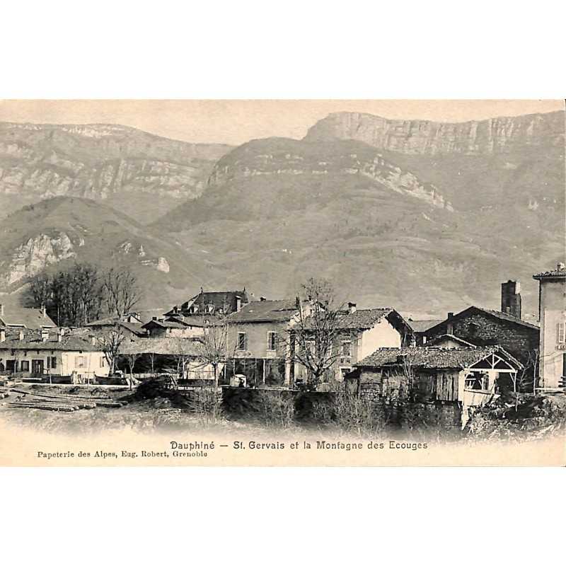 ABAO 38 - Isère [38] Saint-Gervais - et la Montagne des Ecouges.