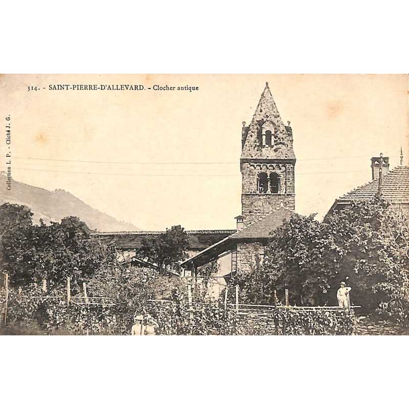 ABAO 38 - Isère [38] Saint-Pierre-d'Allevard - Clocher antique.