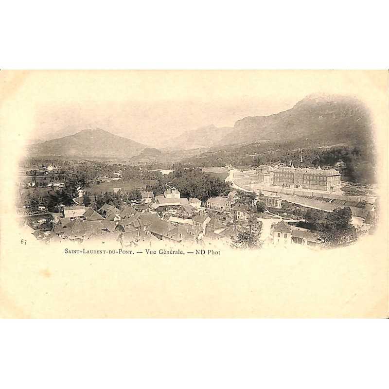 ABAO 38 - Isère [38] Saint-Laurent-du-Pont - Vue générale.