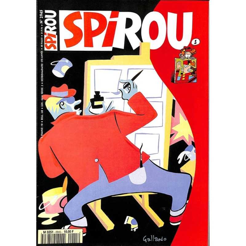 ABAO Bandes dessinées Spirou 1994/09/21 n°2945