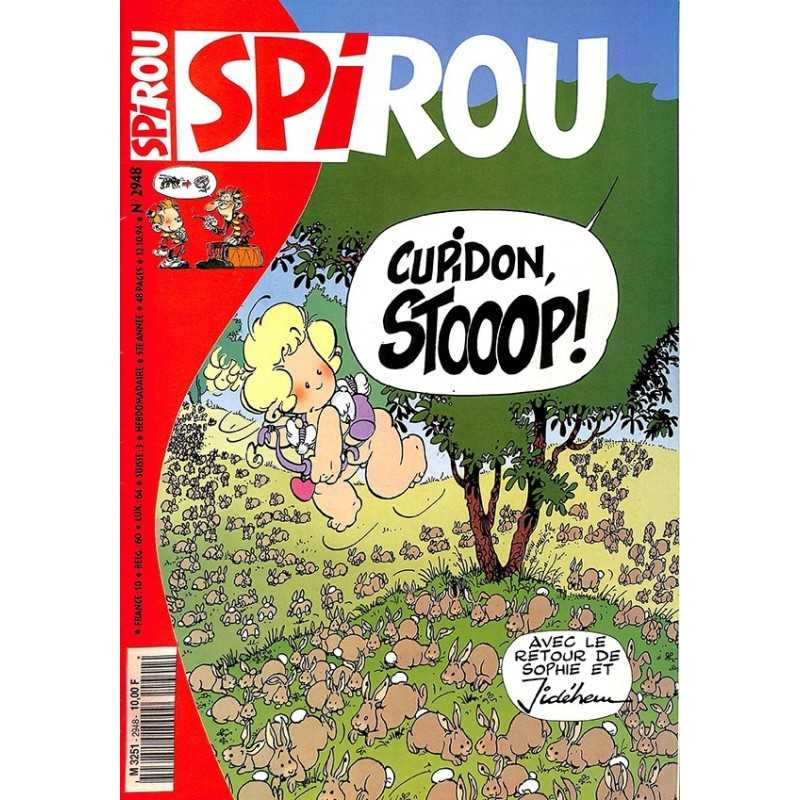 ABAO Bandes dessinées Spirou 1994/10/12 n°2948