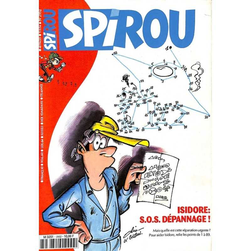 ABAO Bandes dessinées Spirou 1994/11/09 n°2952