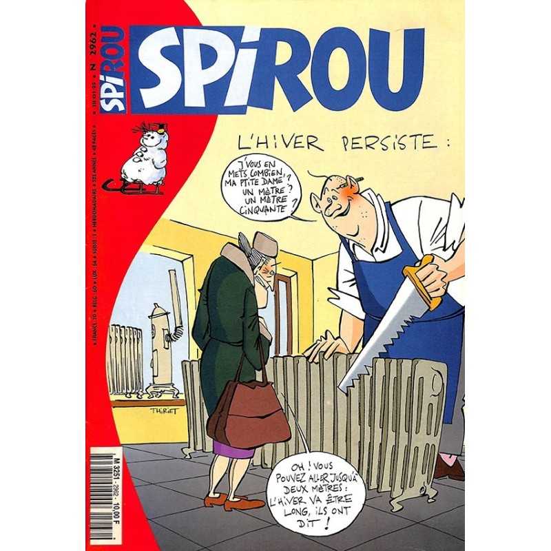 ABAO Bandes dessinées Spirou 1995/01/18 n°2962