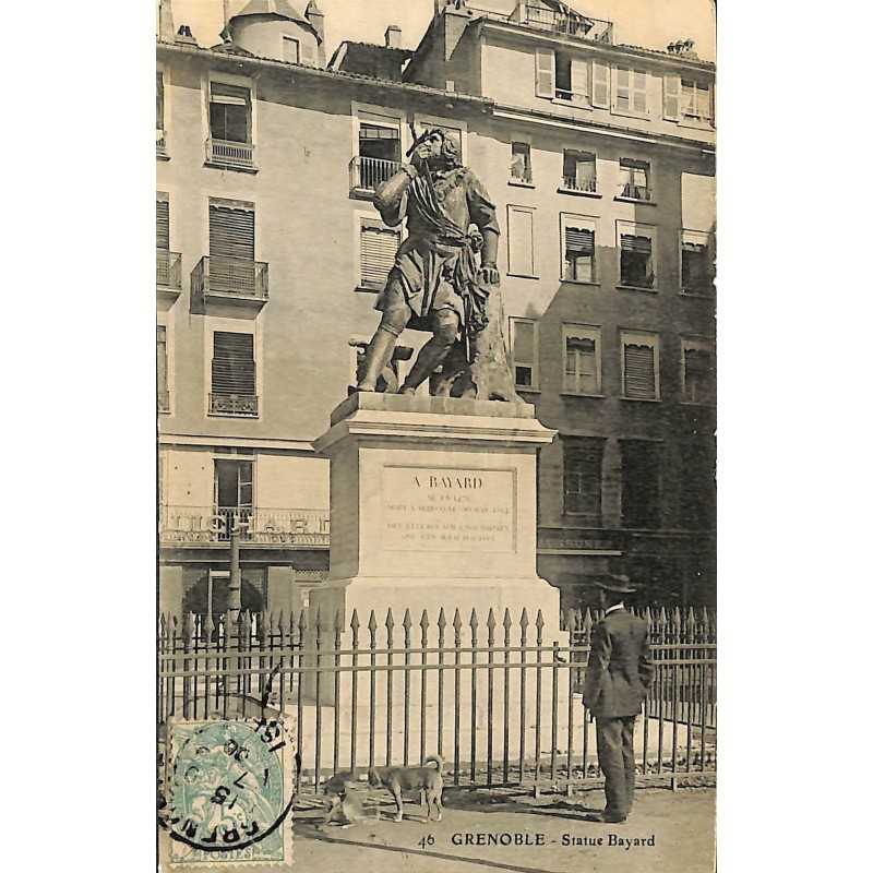 ABAO 38 - Isère [38] Grenoble - Statue Bayard.
