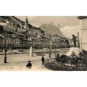 ABAO 38 - Isère [38] Grenoble - L'Isère. Les Quais. La Vedette Gauloise.