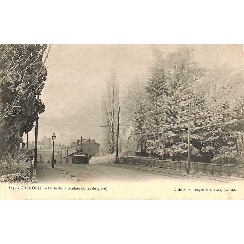 ABAO 38 - Isère [38] Grenoble - Porte de la Saulaie (Effet de givre).