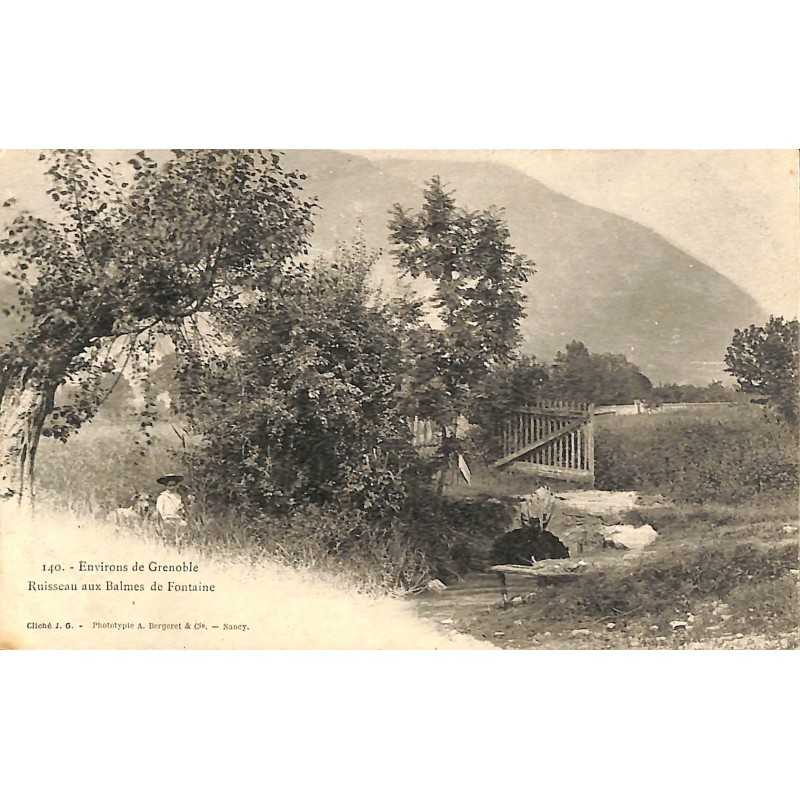 ABAO 38 - Isère [38] Fontaine - Ruisseau aux Balmes de Fontaine.
