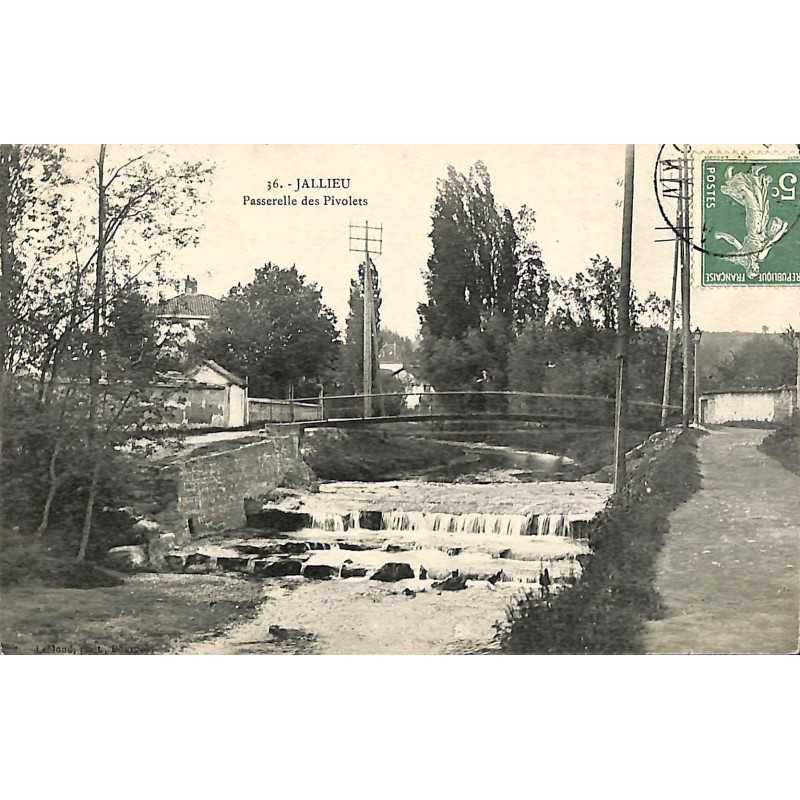 ABAO 38 - Isère [38] Jallieu - Passerelle des Pivolets.