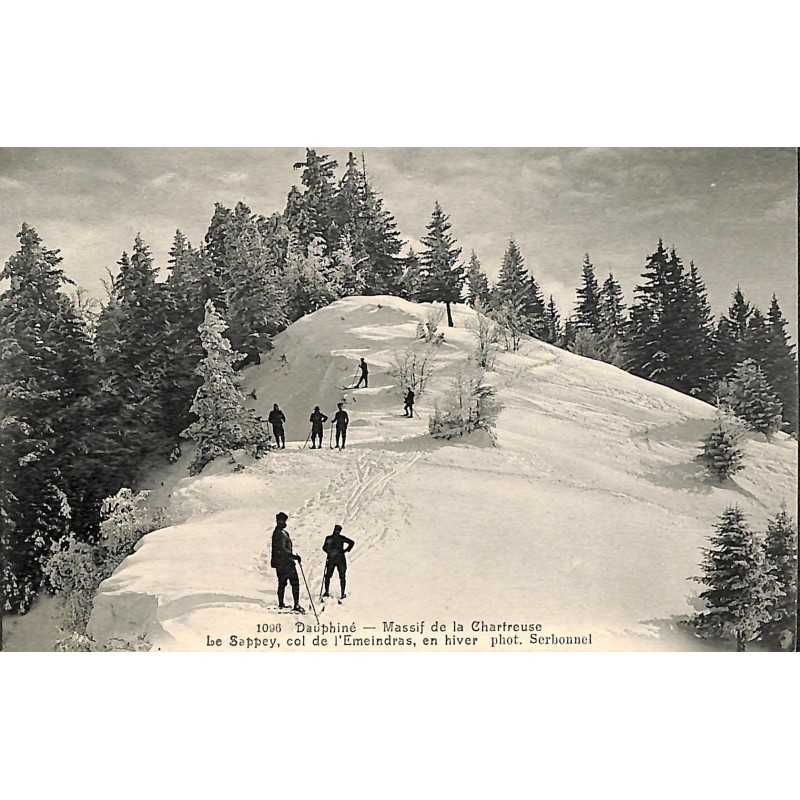 ABAO 38 - Isère [38] Le Sappey-en-Chartreuse - Massif de la Chartreuse. Col de l'Emeindras en hiver.
