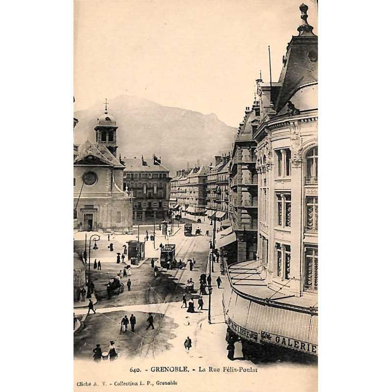 ABAO 38 - Isère [38] Grenoble - La Rue félix Poulat.