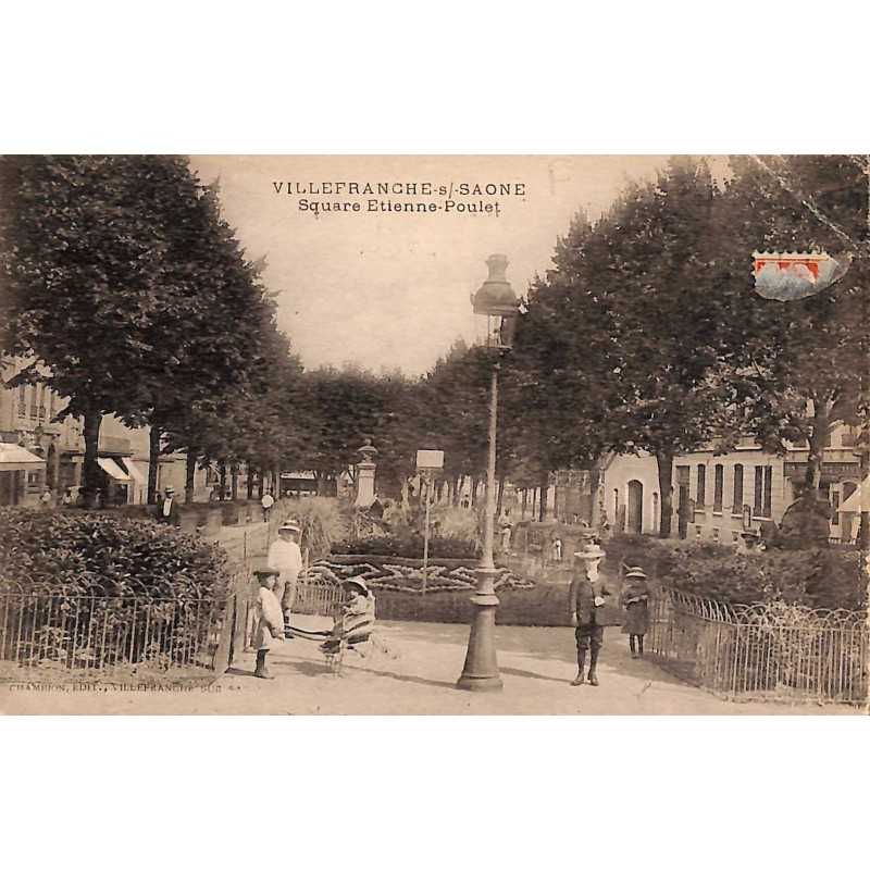 ABAO 69 - Rhône [69] Villefranche-sur-Saône - Square Etienne Poulet.