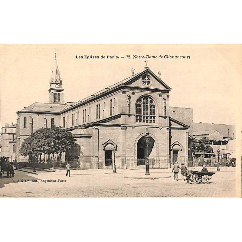 ABAO 75 - Paris [75] Paris 18 - Notre-Dame de Clignancourt.