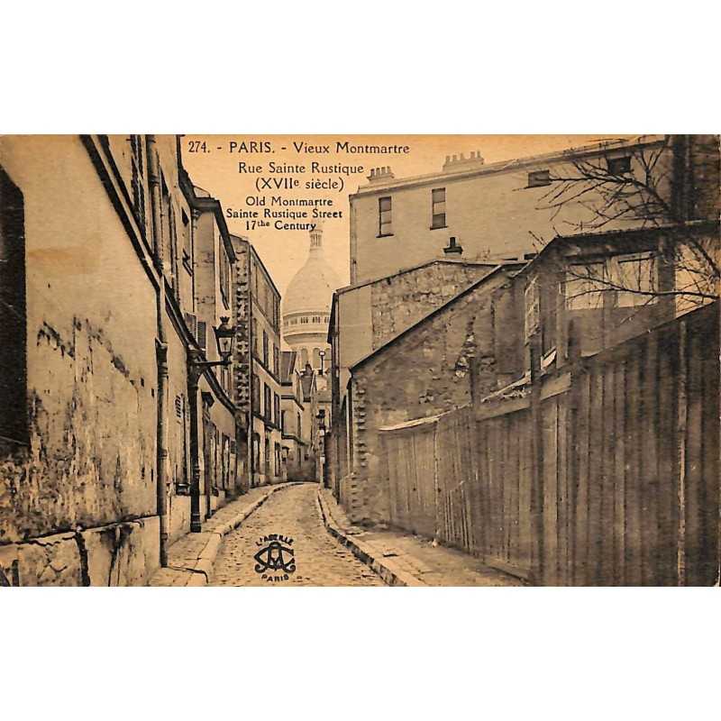 ABAO 75 - Paris [75] Paris 18 - Rue Sainte Rustique.