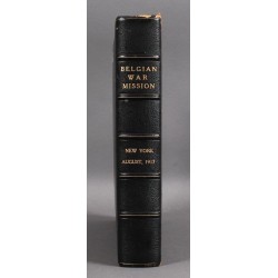 ABAO 1900- [1914-1918] Album de photographies «Belgian War Mission New York August 1917»