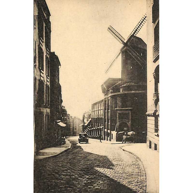 ABAO 75 - Paris [75] Paris 18 - Rue Lepic. Le Moulin de la Galette.
