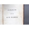 ABAO 1800-1899 Almanach dédié aux dames pour l'année 1808.