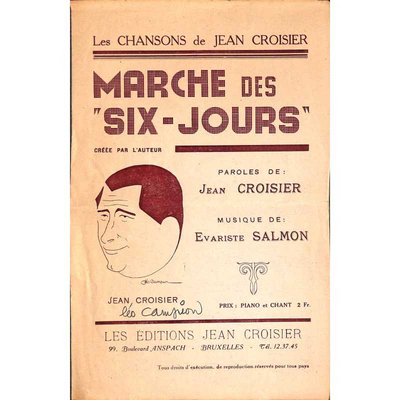 ABAO Partitions Croisier (Jean) - Marche des "six-jours".