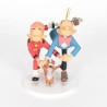ABAO Bandes dessinées Leblon-Delienne : Spirou, Fantasio et Spip patineurs. TL 1500 ex.