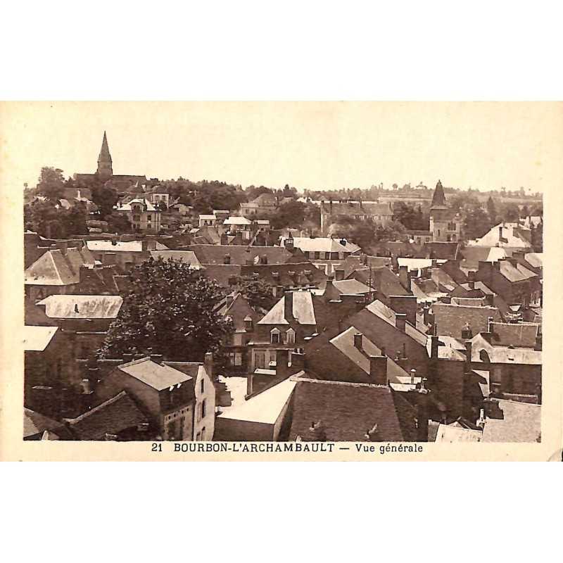 ABAO 03 - Allier [03] Bourbon-L'Archambault - Vue générale.