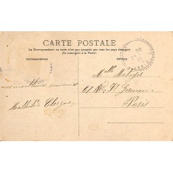 ABAO 15 - Cantal [15] Thiézac - Le Chaos de Casteltinet et vue de Thiézac.